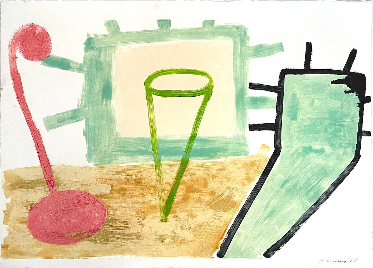 Three Speakers30 x 22 inches