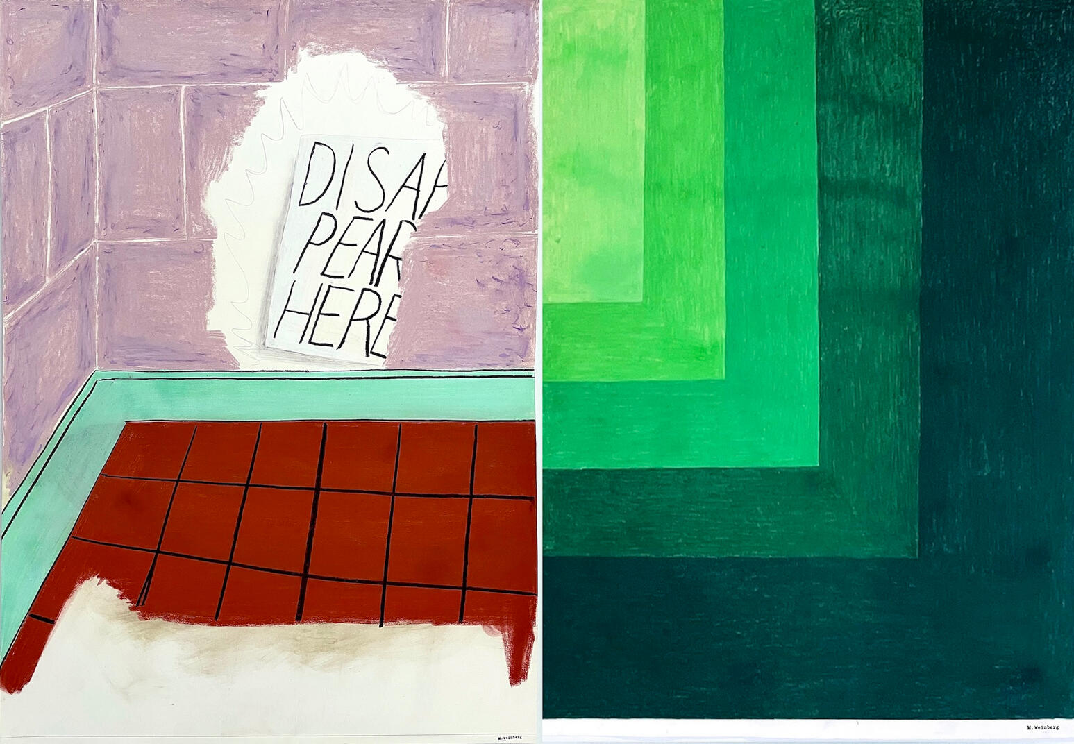 Disappear Here/A Walk in the Woods42 x 61 inches