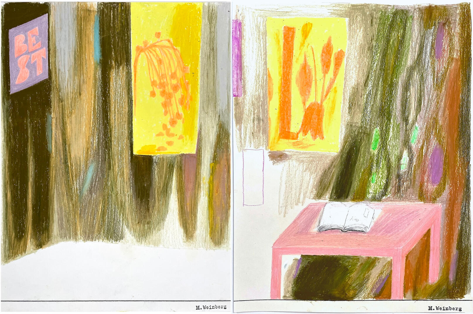 Wallflower Backdrop14 x 20 inches