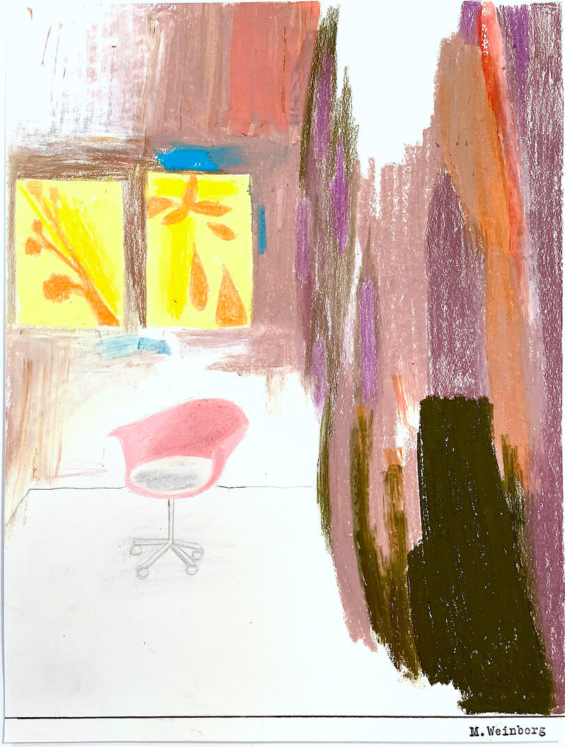 Wallflower 314 x 10 inches