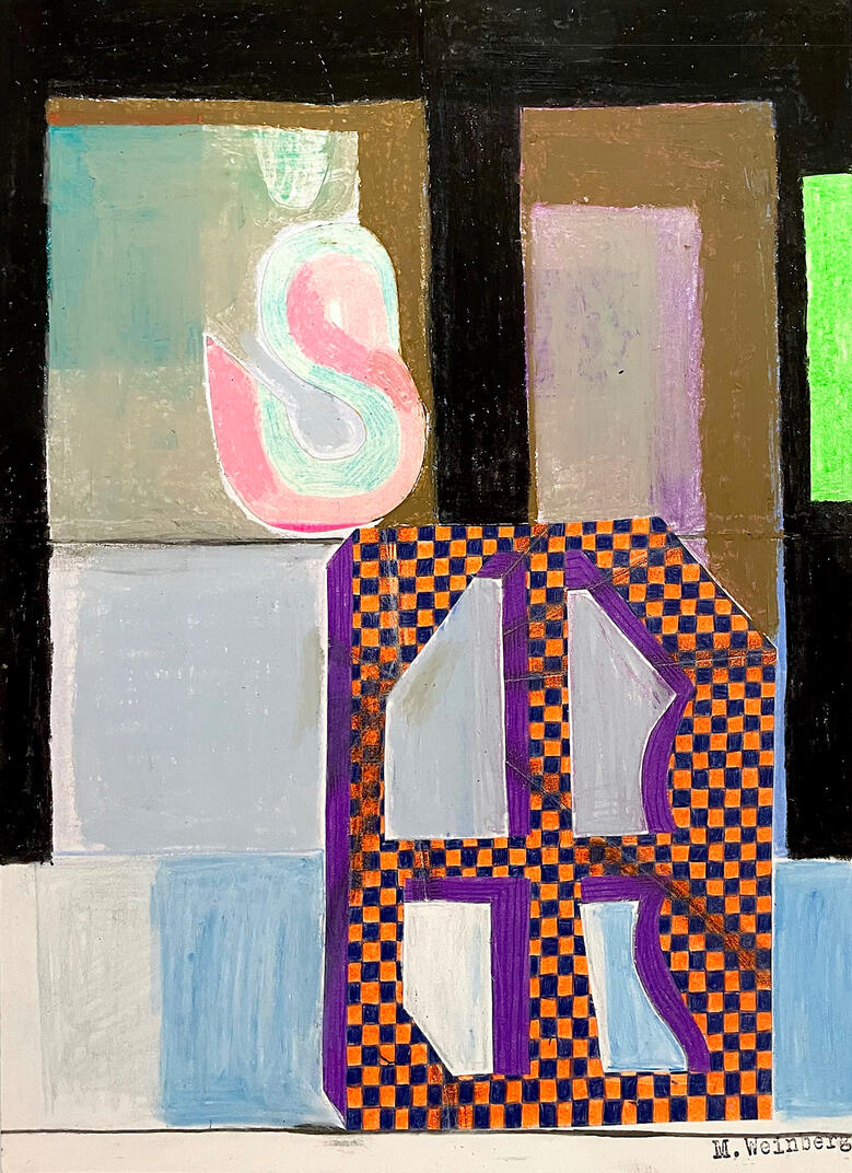 Looking Back12 x 9 inches