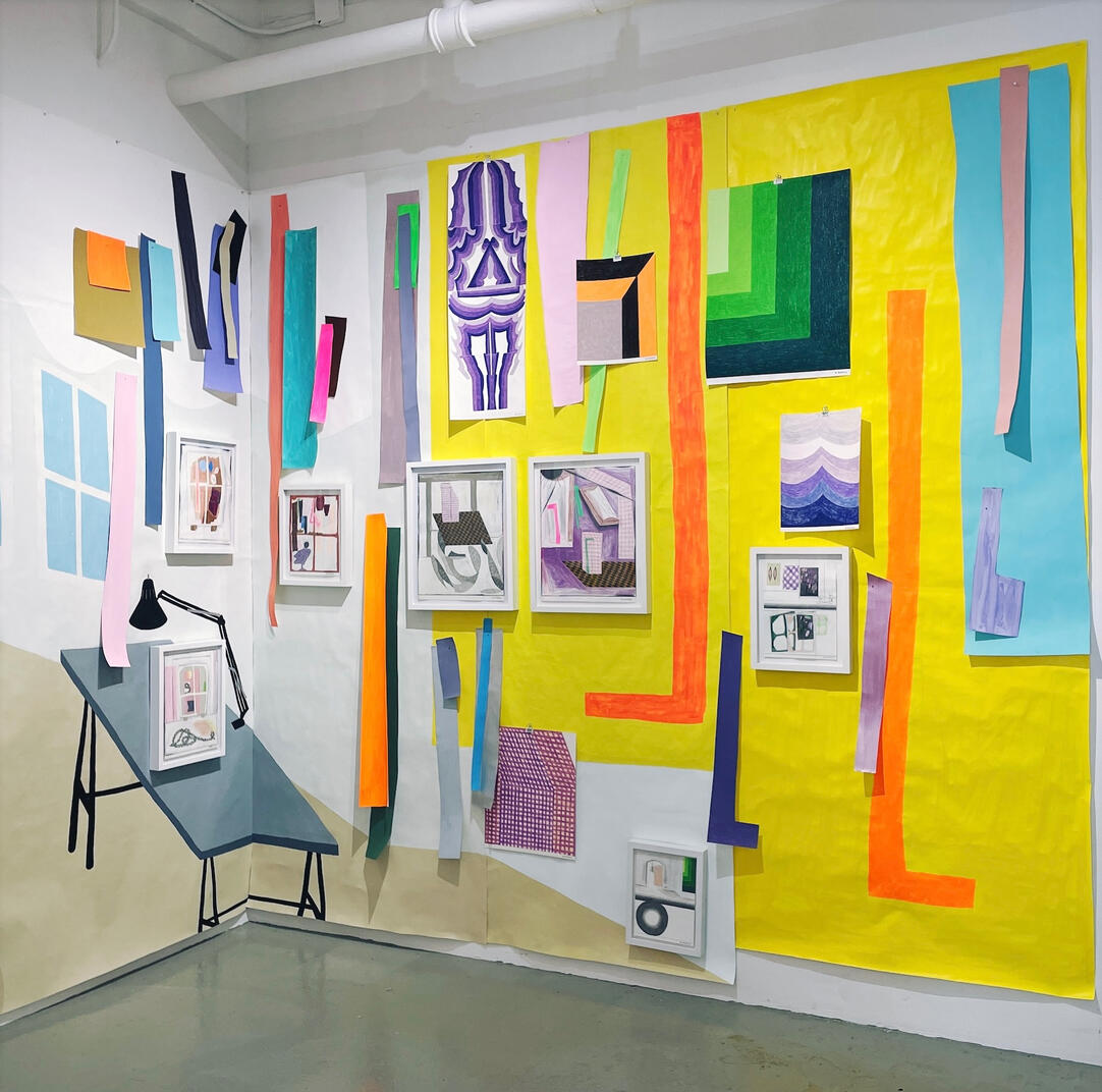 Painter's Progress, Studio 502, ArtBridge, NYC