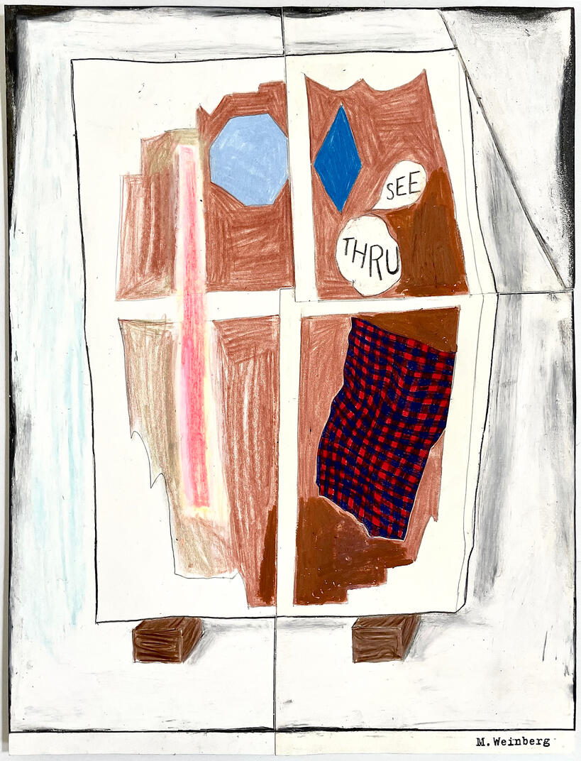 See-Thru Painting14 x 10 inches