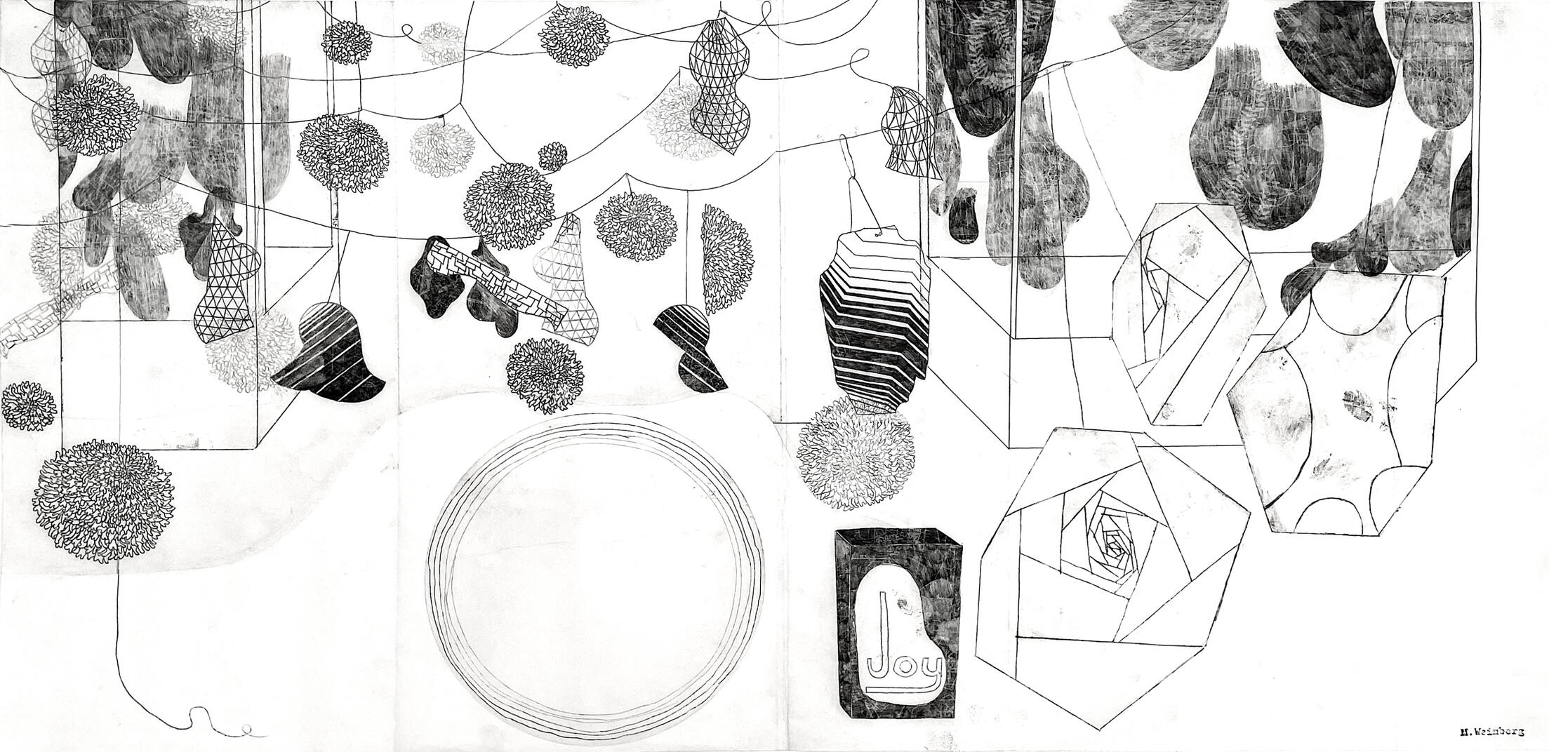 Block Party18 x 36 inches