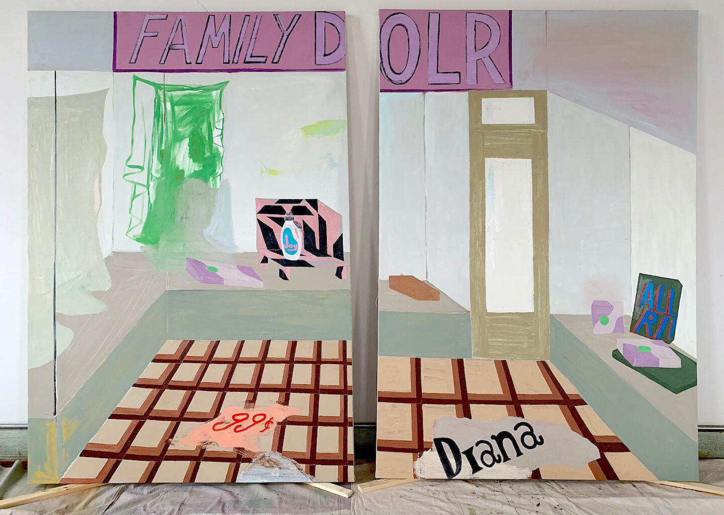 Home Economics77 x 108 inches
