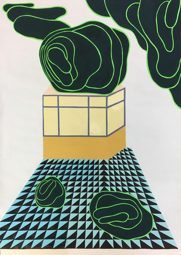 Cloud Formations 139 x 27 inches