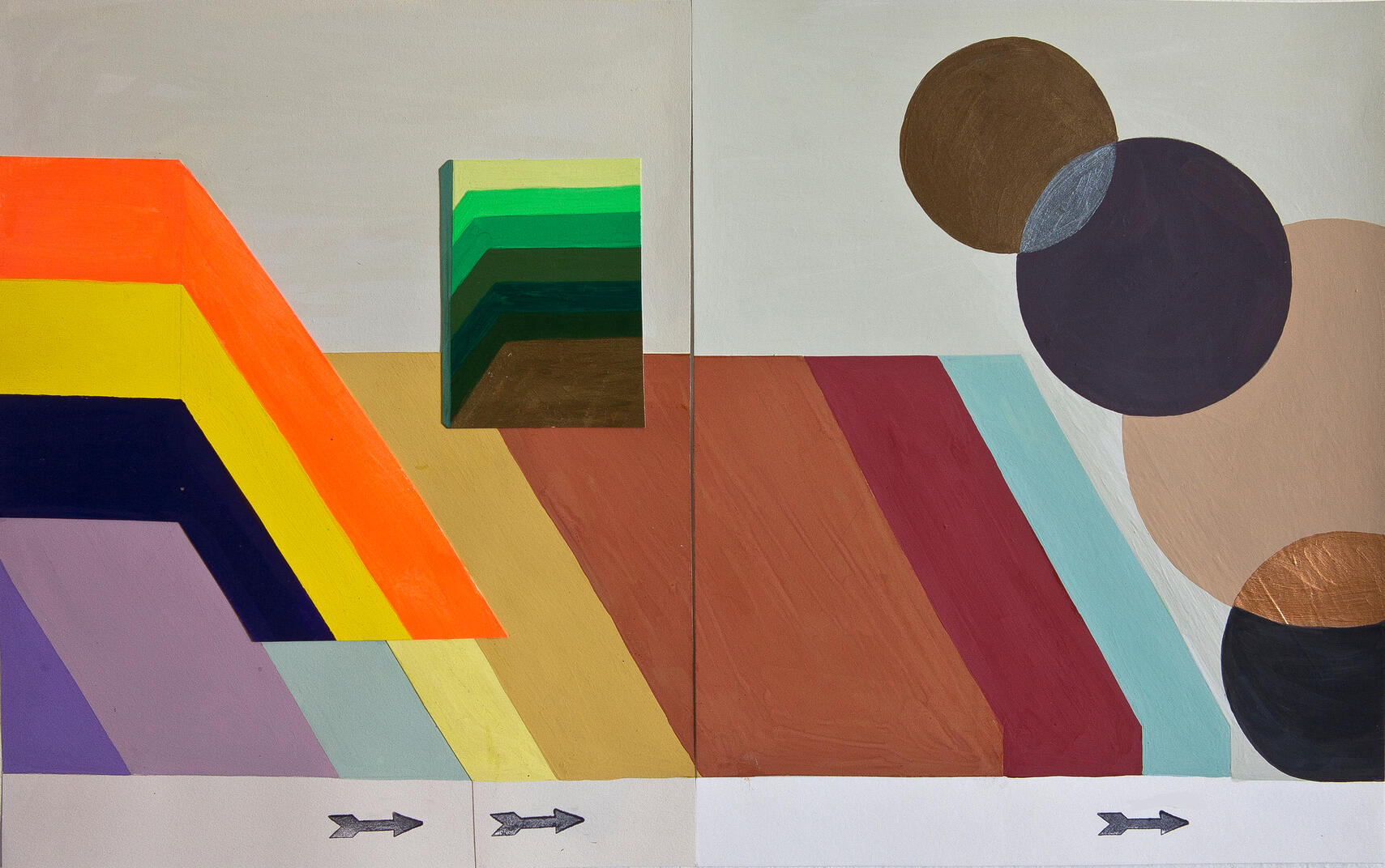 Meteor Phases10 x 16 inches