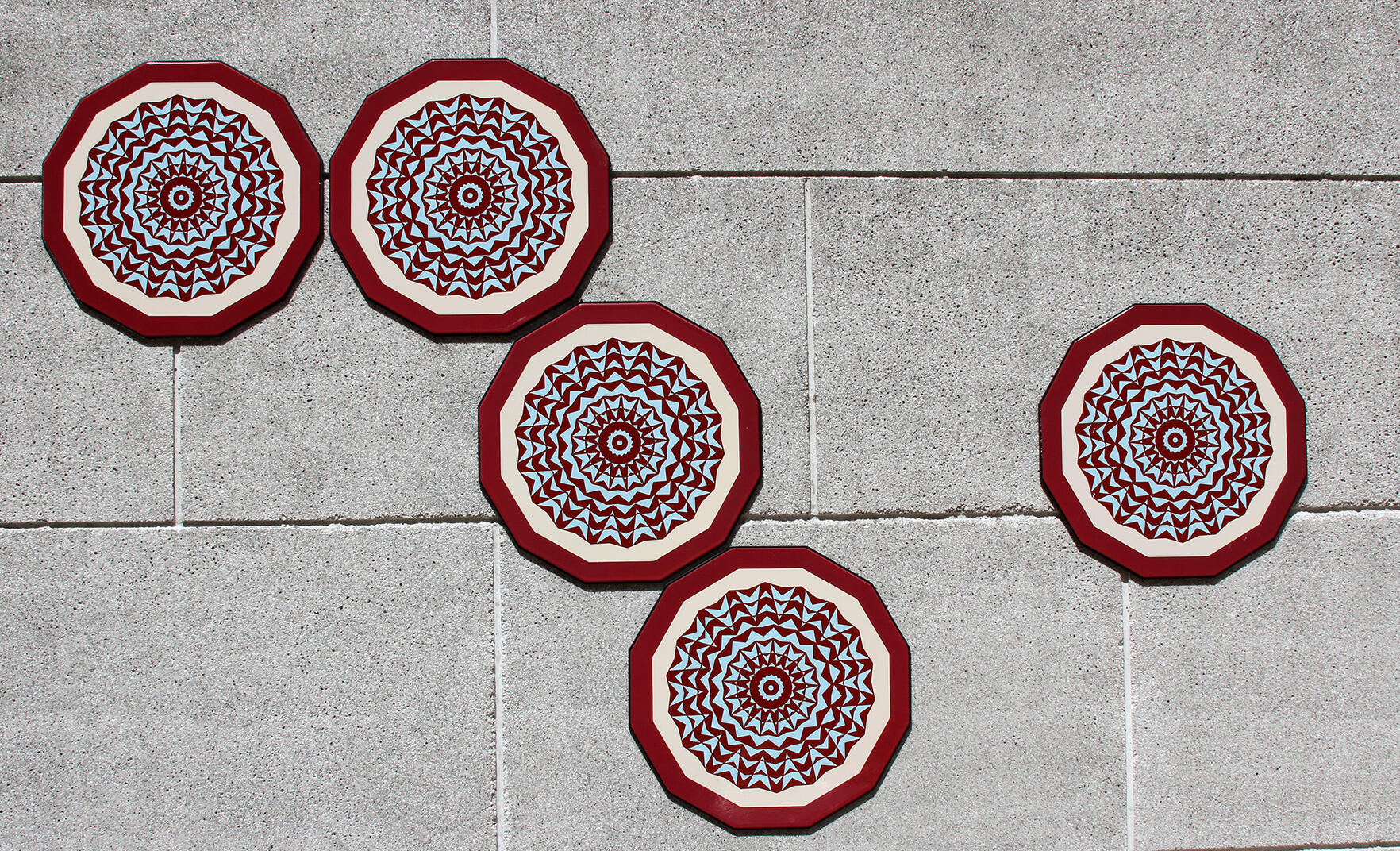 Hexagon/Dodecagon Suspensions, detailHotel Le Meridien