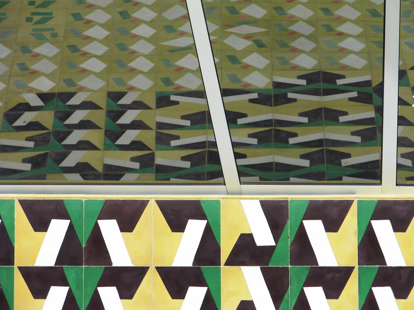 Shadow Canopy, Miami3,000 sq ft handmade cement tiles