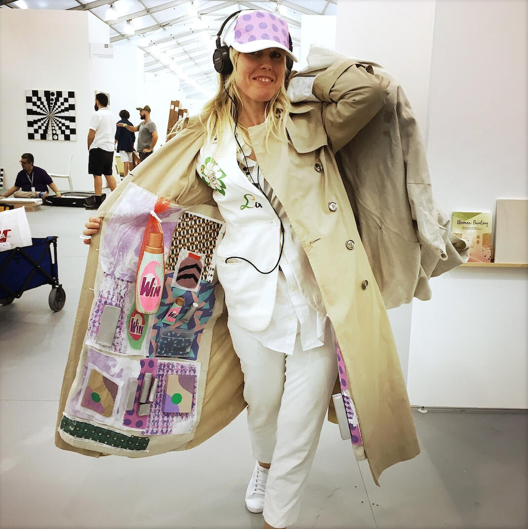 Changing Room, with dancer Jenny Larssonuntitled Art Fair, Miami, 2018
