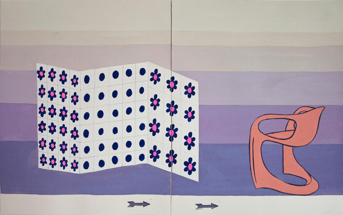 Painting on Paper Michelle Weinberg